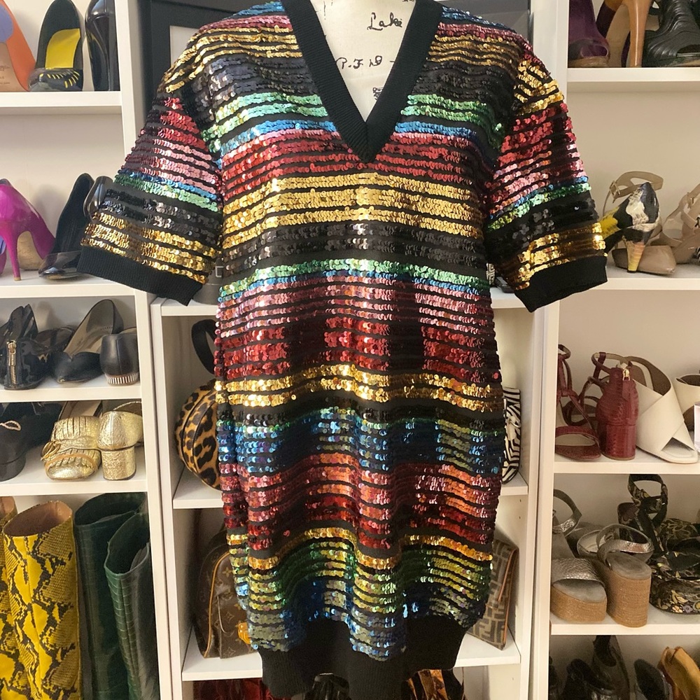 Antonio Marras Sequin mini dress